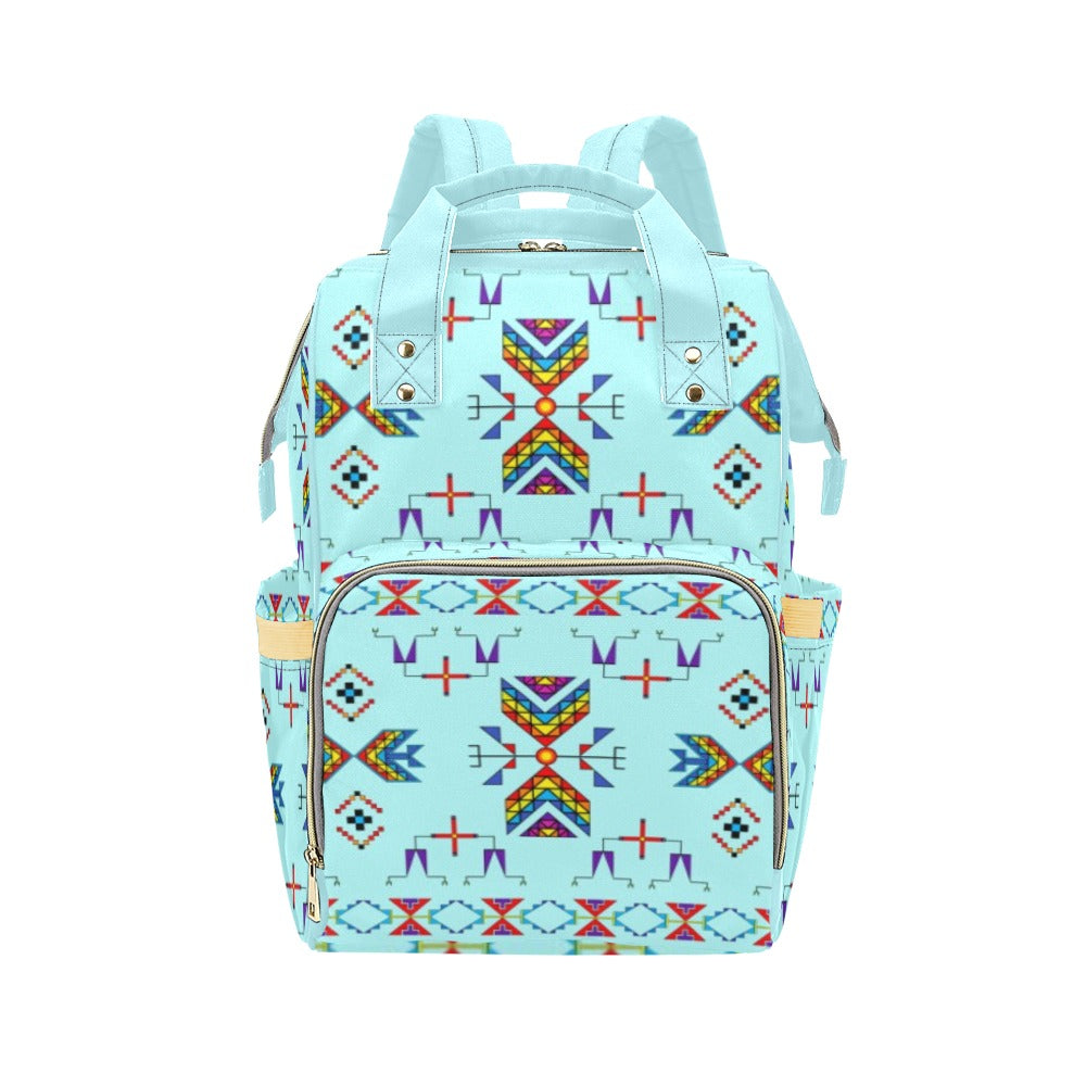 Rainy Chief Rainbow Robin Egg Multi-Function Diaper Backpack/Diaper Bag