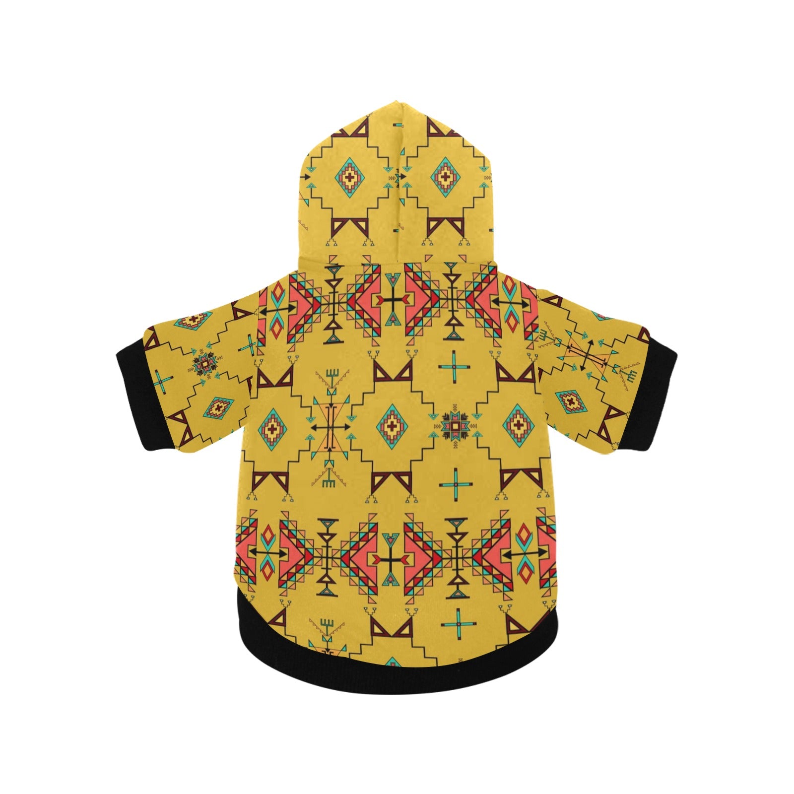 Thunder Flight Yellow Pet Dog Hoodie