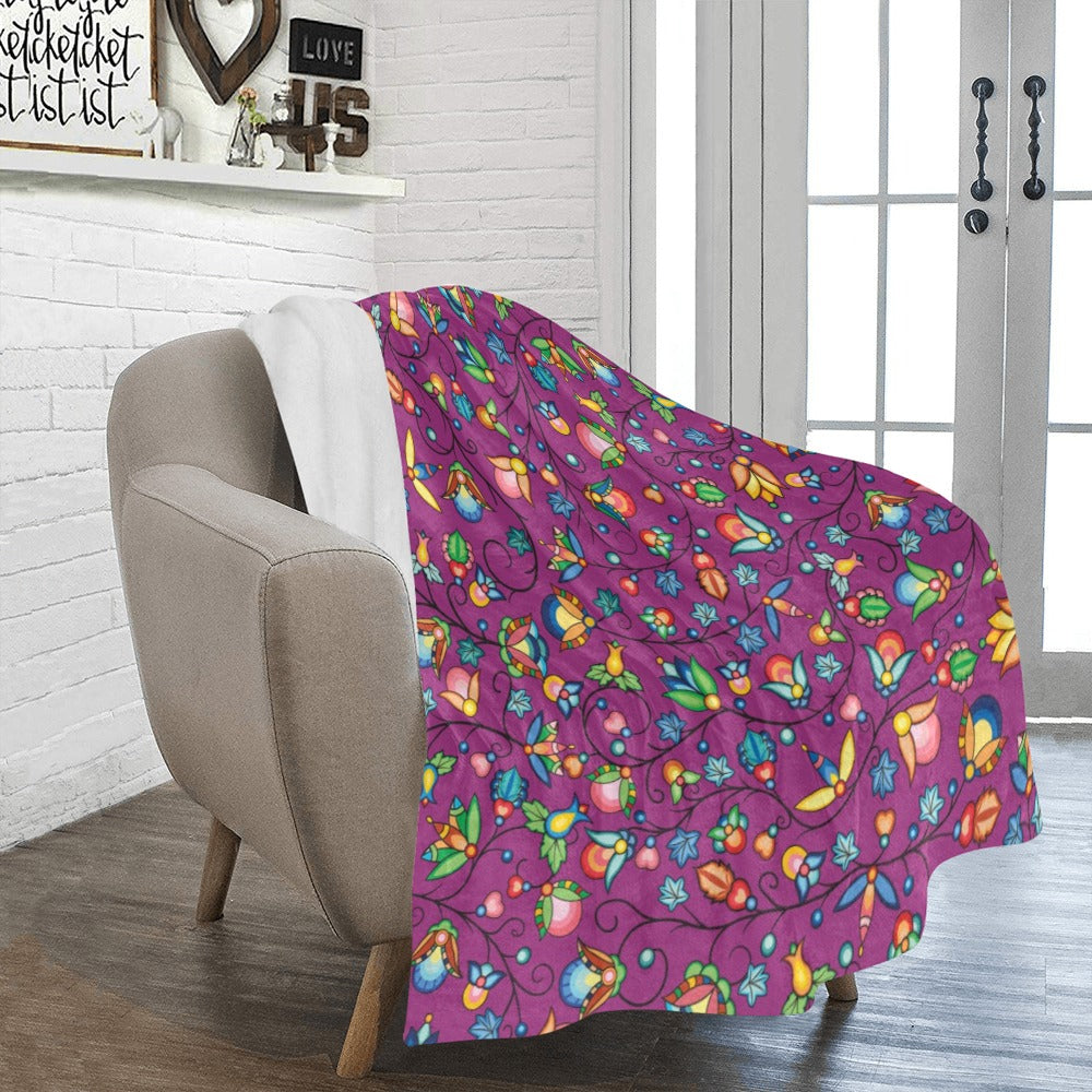 Prairie Plains Spirit Berry Soup Ultra-Soft Micro Fleece Blanket 50"x60"
