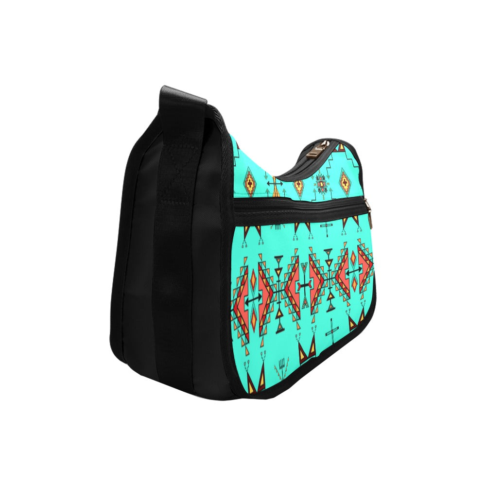 Thunder Flight Turquoise Crossbody Bag