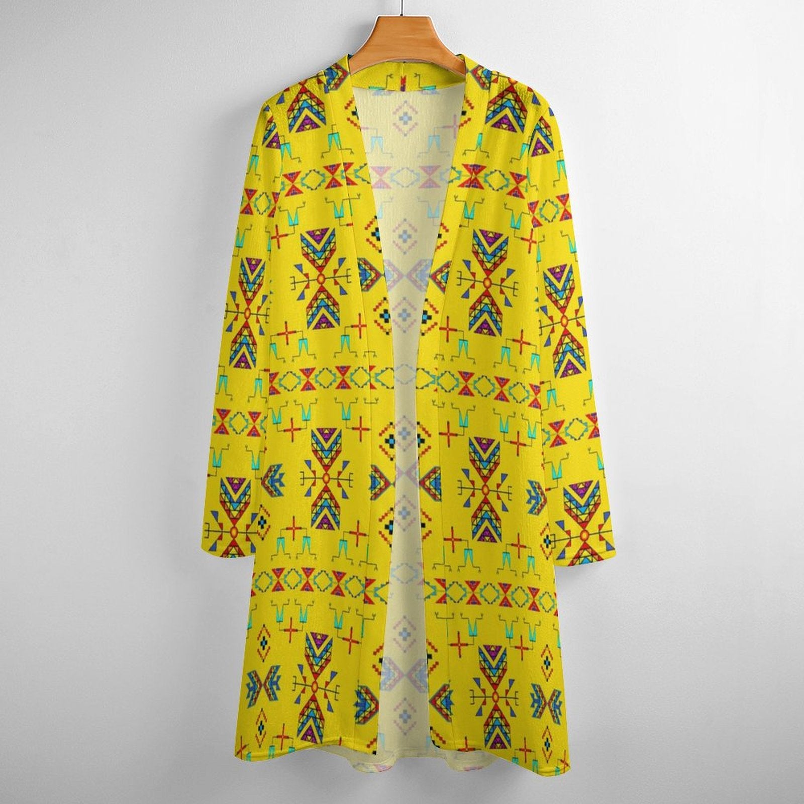 Rainy Chief Rainbow Yellow Cardigan