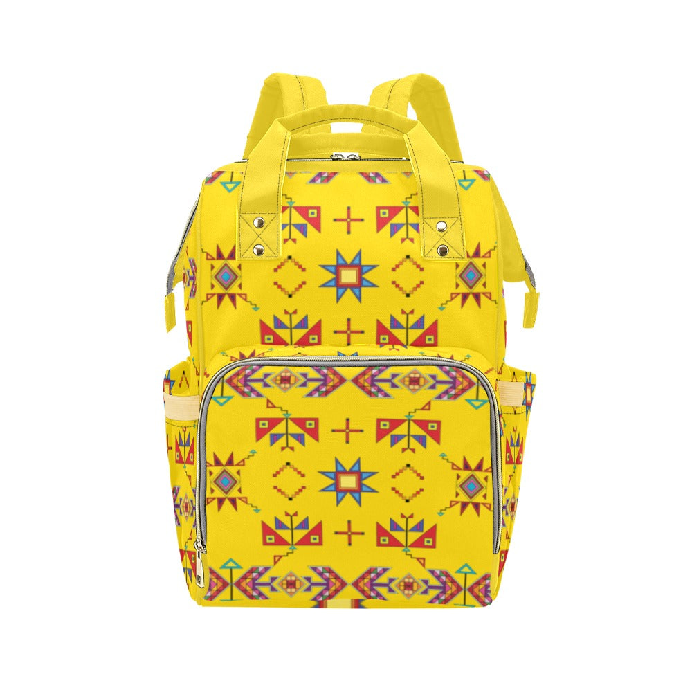 Scattered Generations Maize Multi-Function Diaper Backpack/Diaper Bag