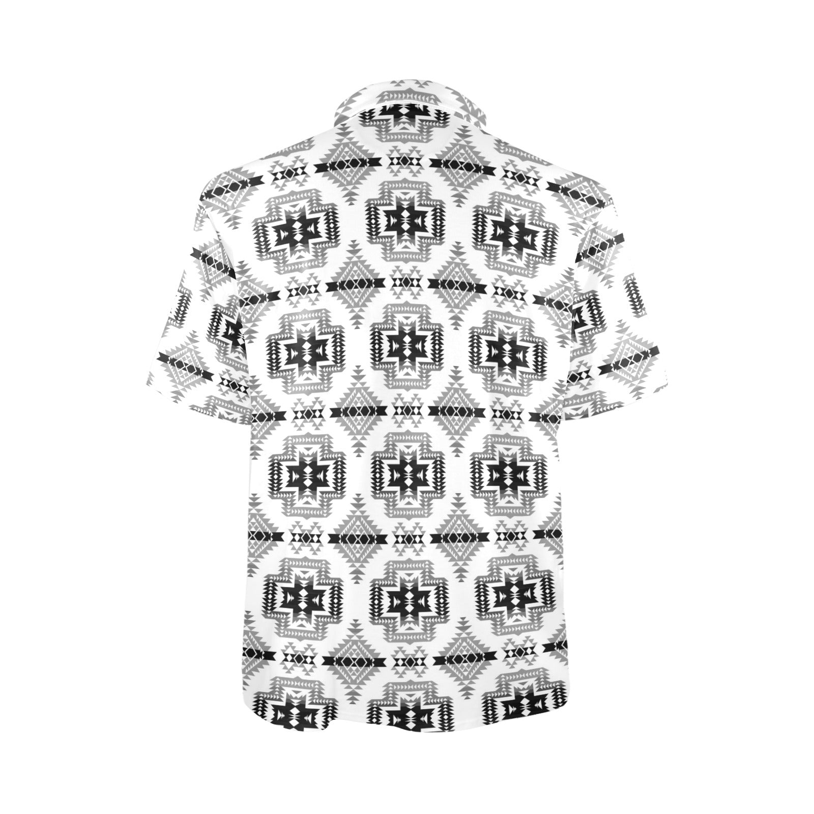 Pretty Blanket White and Black Polo Shirt