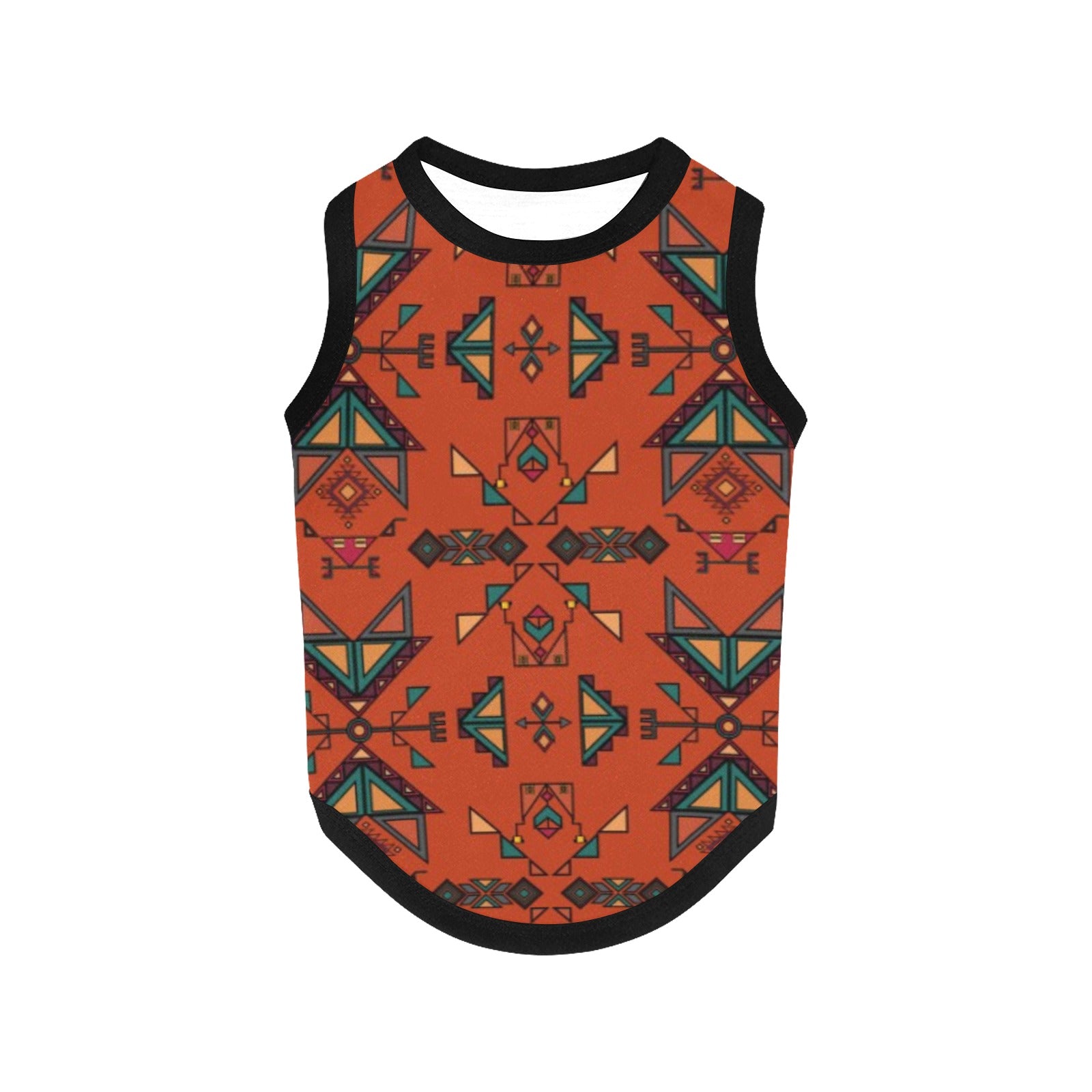 Arrow dawn Orange Pet Tank Top