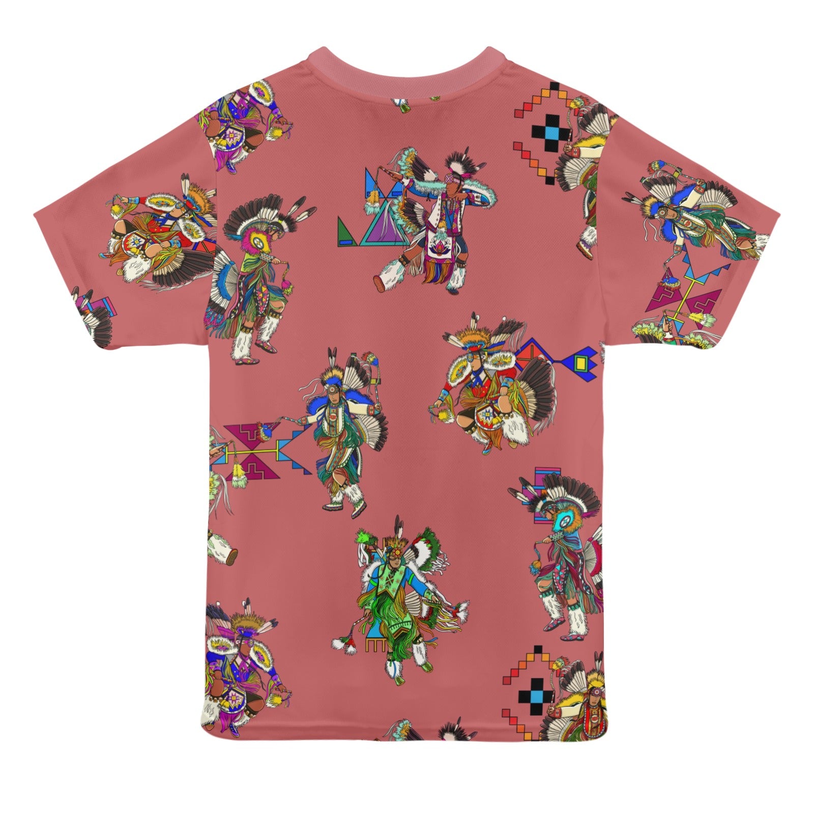 Men's Fancy Dancers Terra Cotta T-shirt for Women
