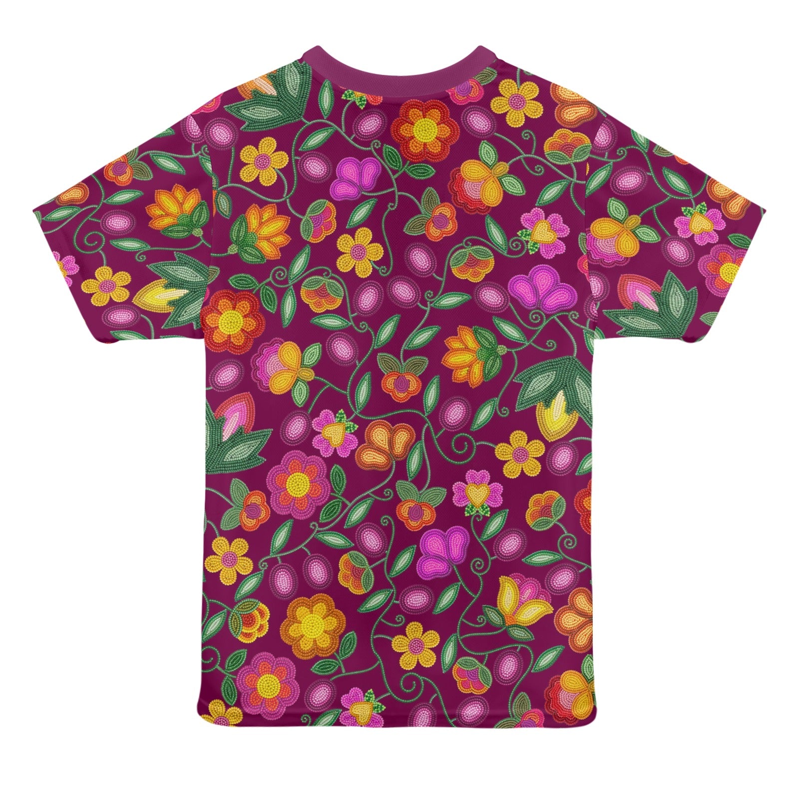 Boreal Bounty Dark Magenta T-shirt for Women