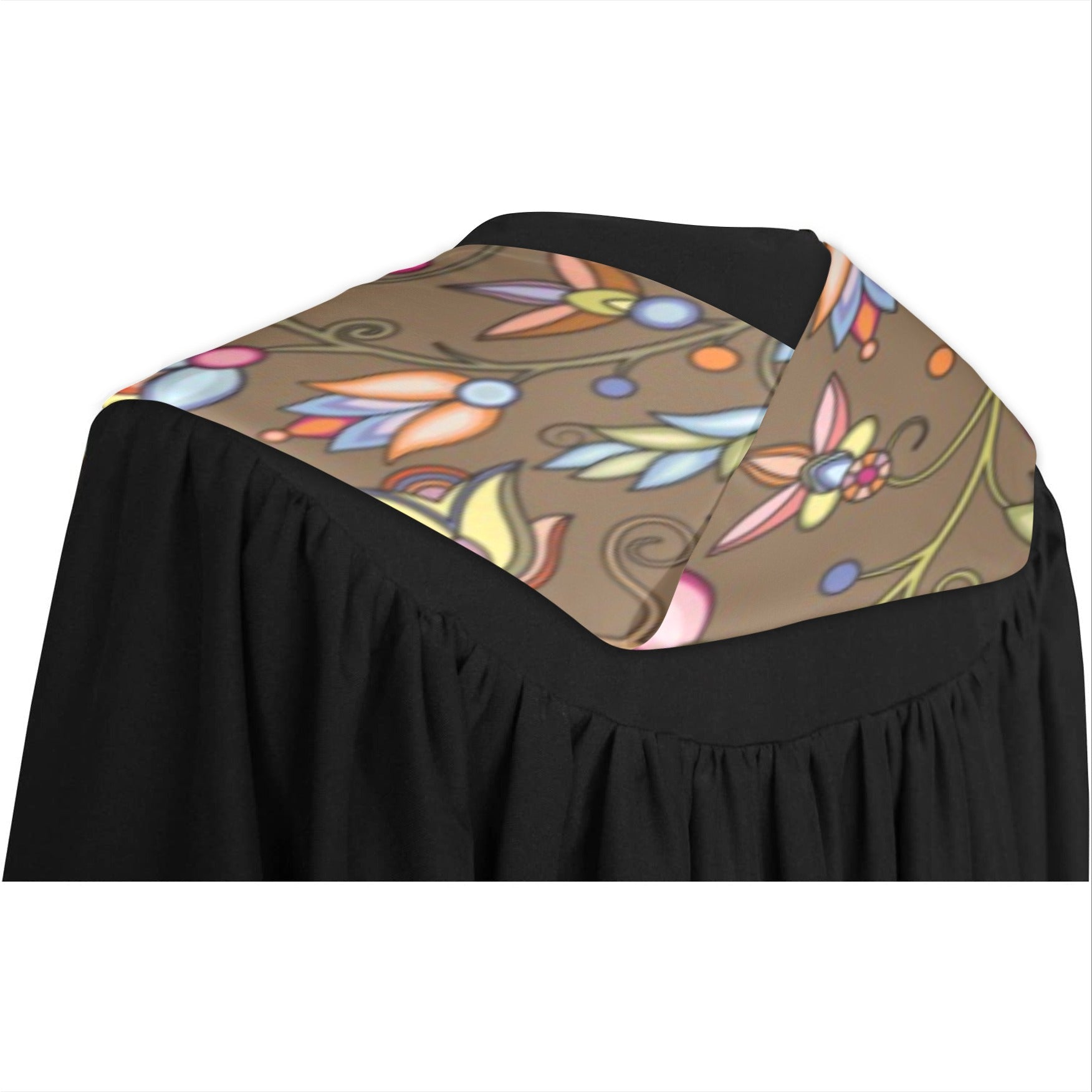 Buffalo Bloom Earth Song Graduation Stole