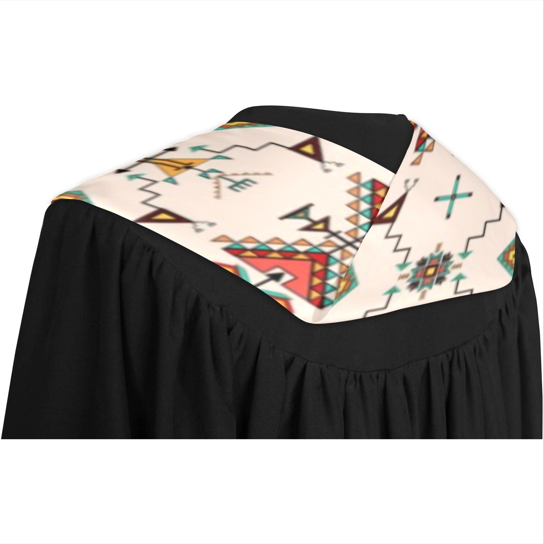 Thunder Flight Cream Graduation Stole