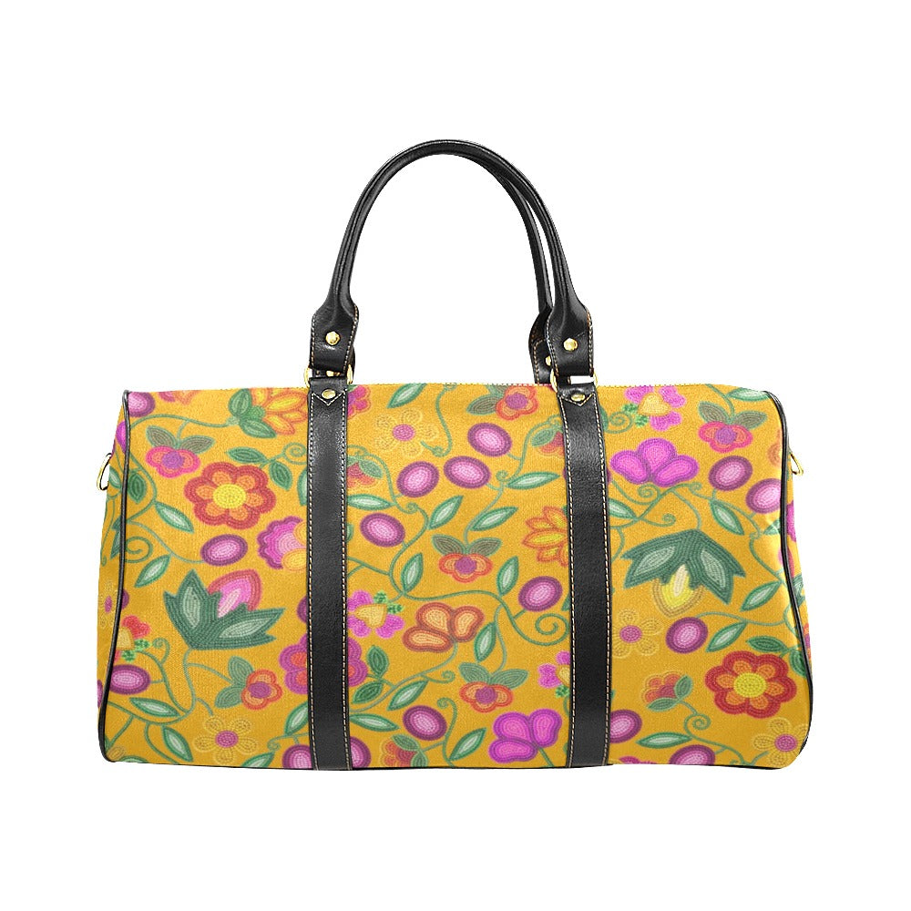 Boreal Bounty Yellow Waterproof Travel Bag/Small