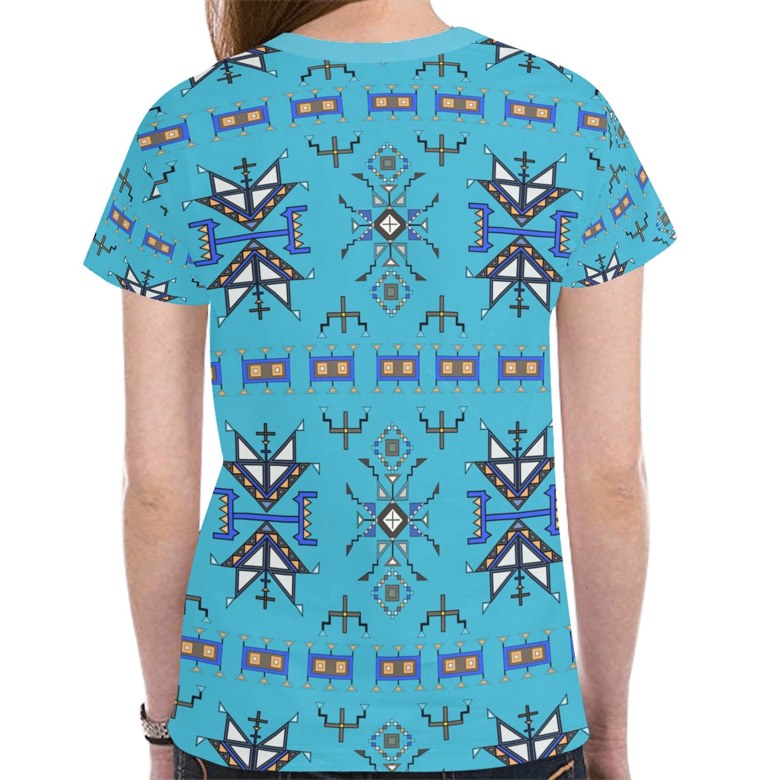 Eagle Strike Blue T-shirt for Women