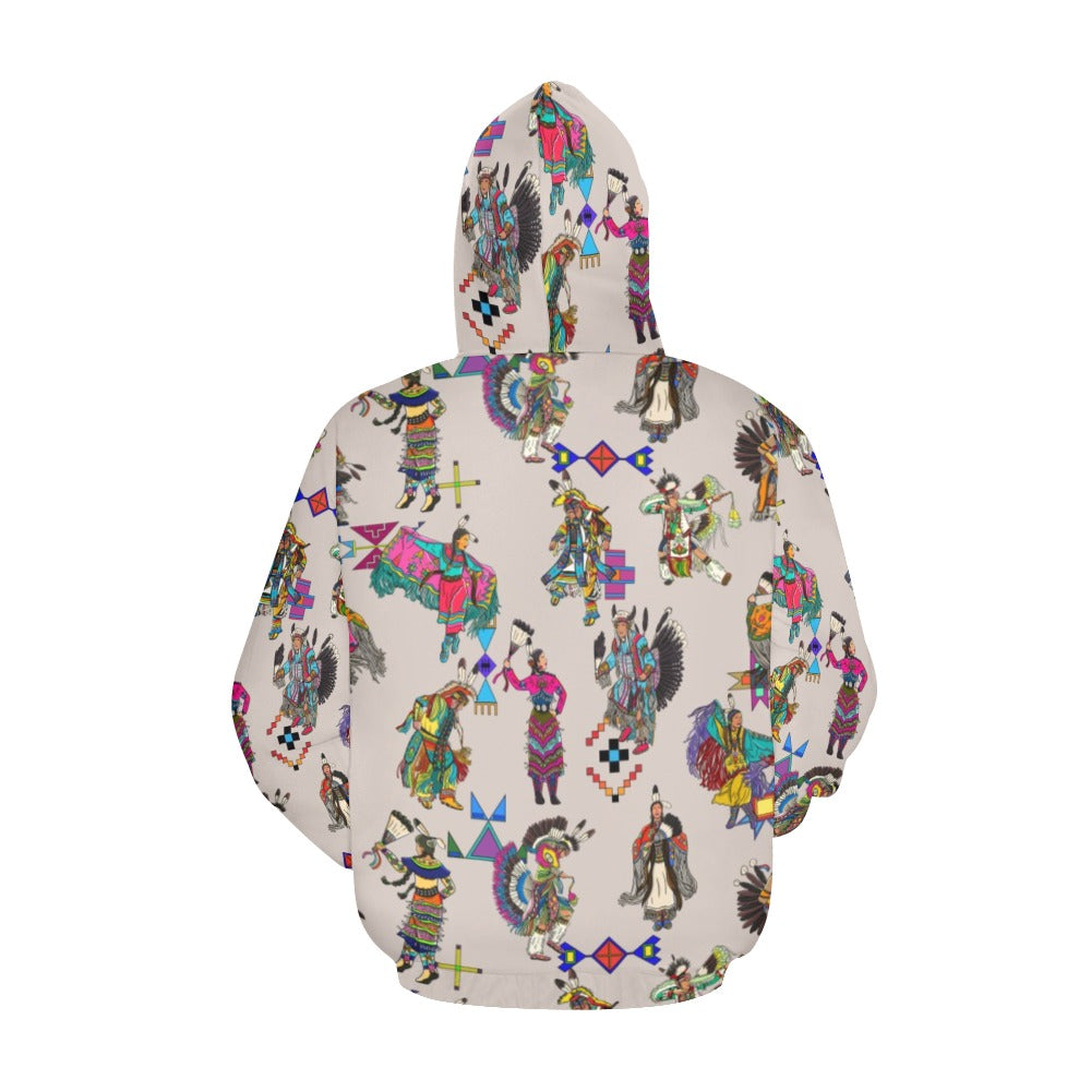 Grand Entry Dancers Muslin Hoodie for Women (USA Size)