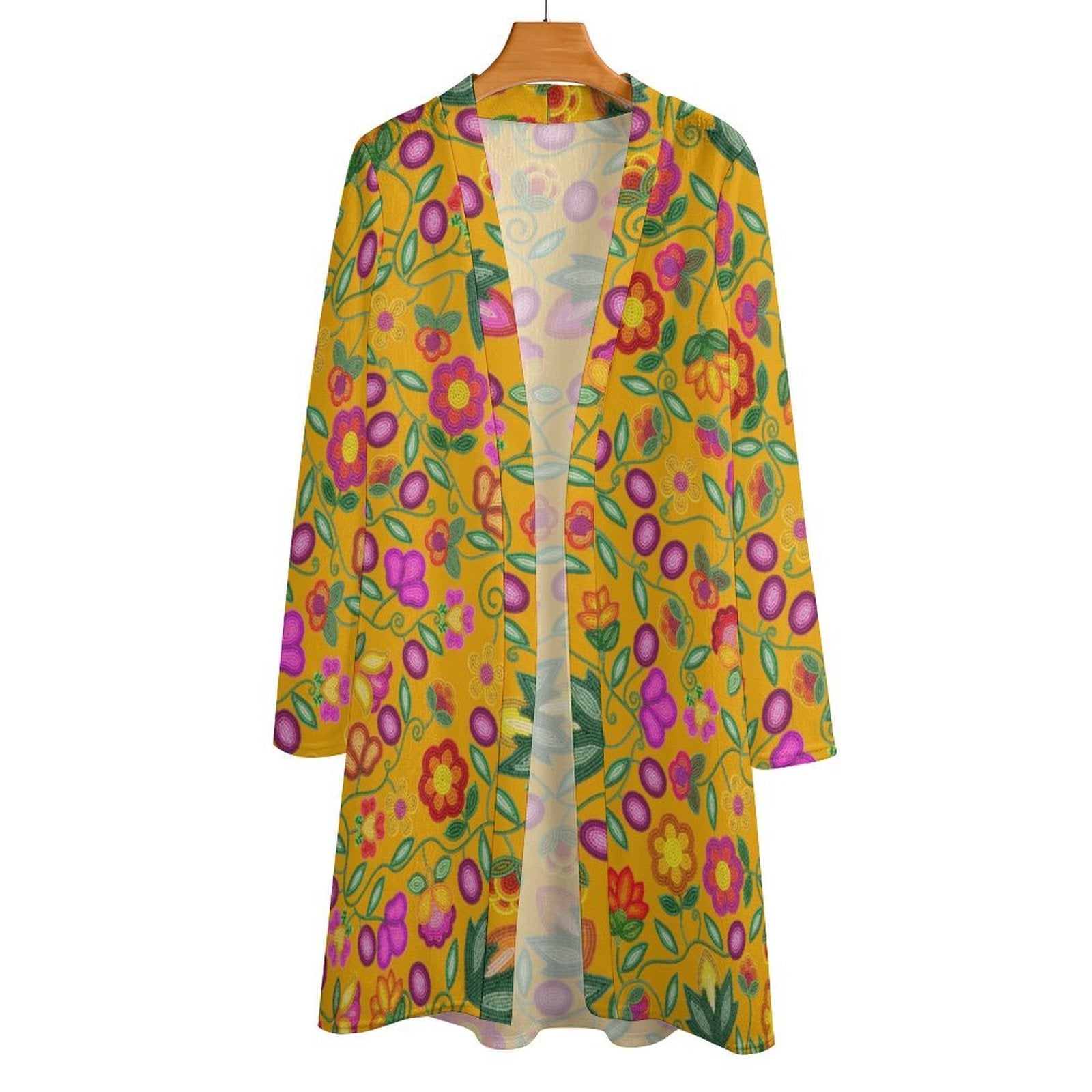 Boreal Bounty Yellow Cardigan