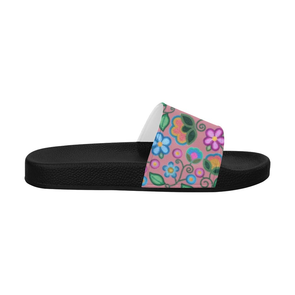 Turquoise Sunbeam Peach Women's Slide Sandals
