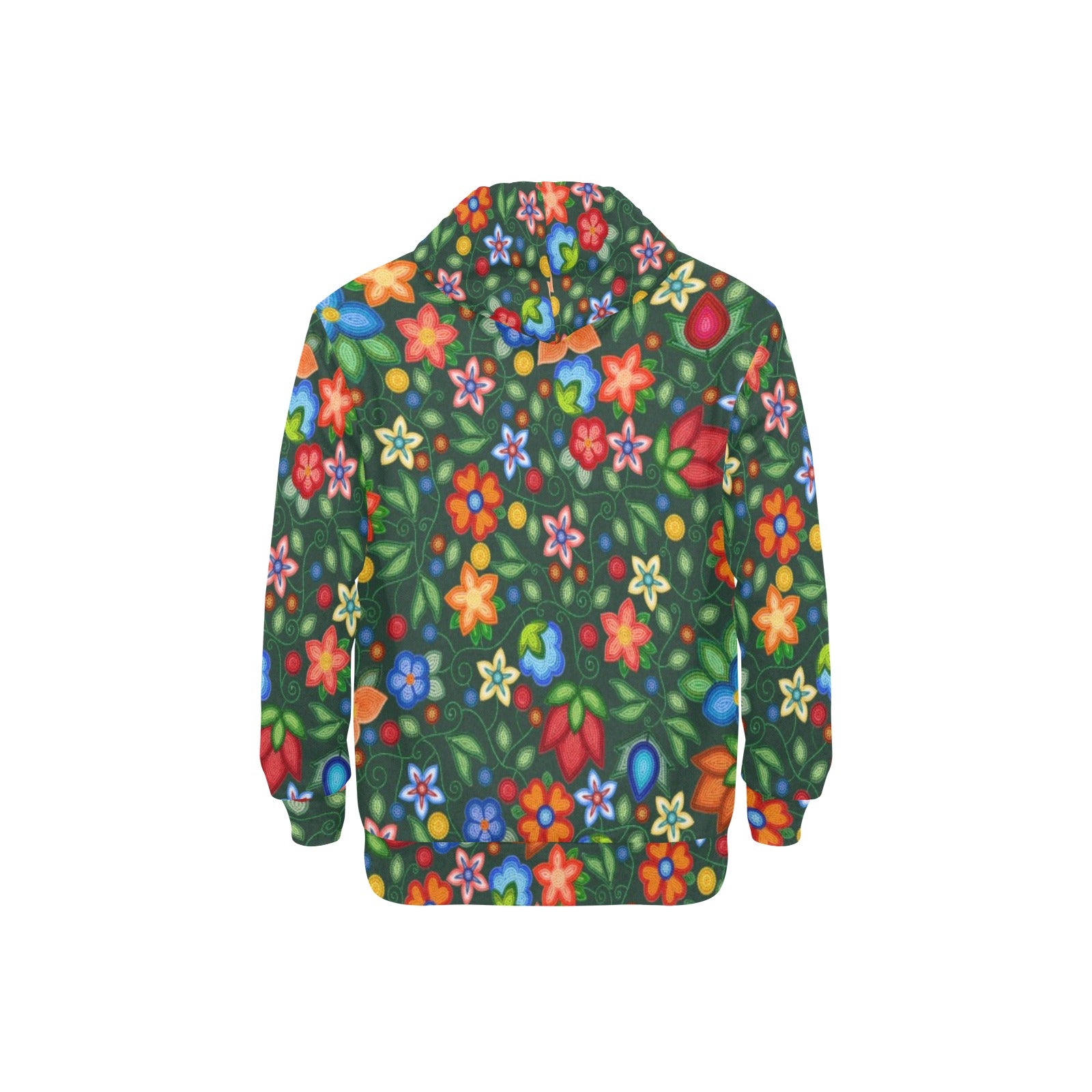 Morning Harmony Forest Men's Long Sleeve Fleece Hoodie