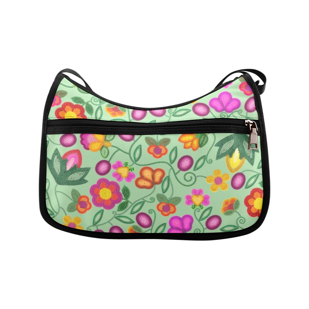 Boreal Bounty Green Crossbody Bag