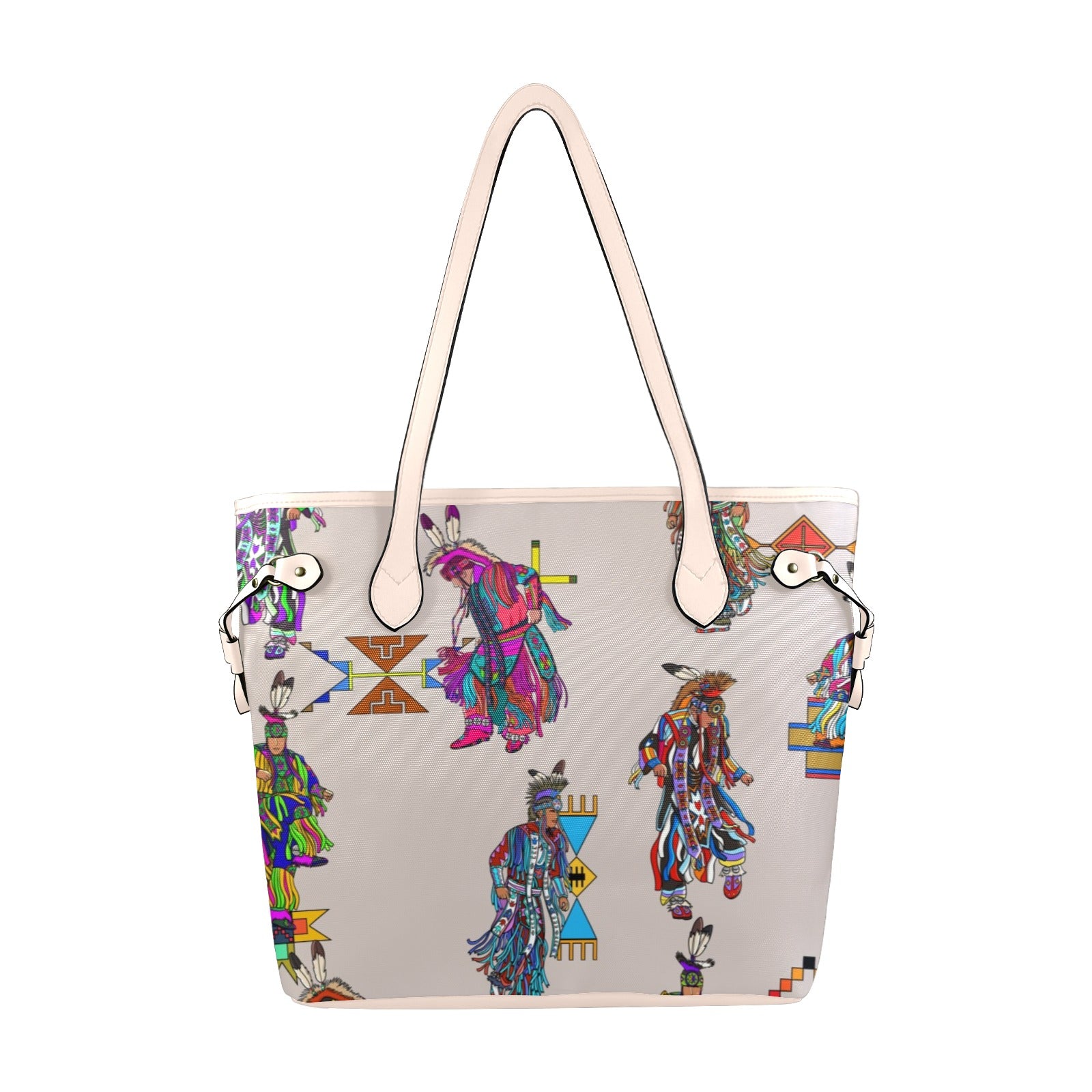 Men's Grass Dancers Muslin Clover Canvas Tote Bag