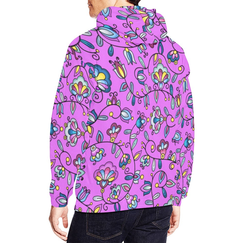 Autumn Bundle Blessing Purple Hoodie for Men (USA Size)