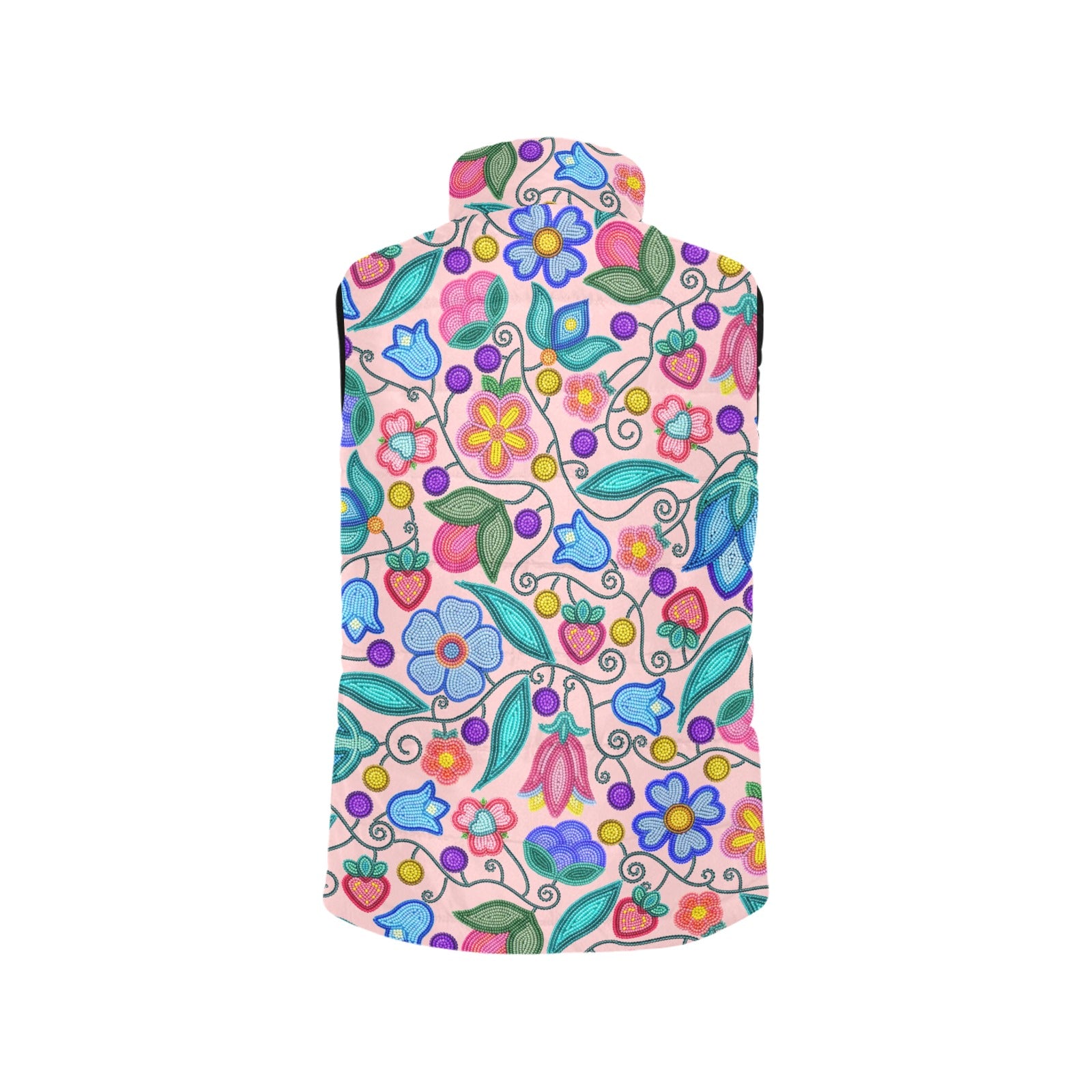 Sweet Offering Pink Women's Padded Vest Jacket