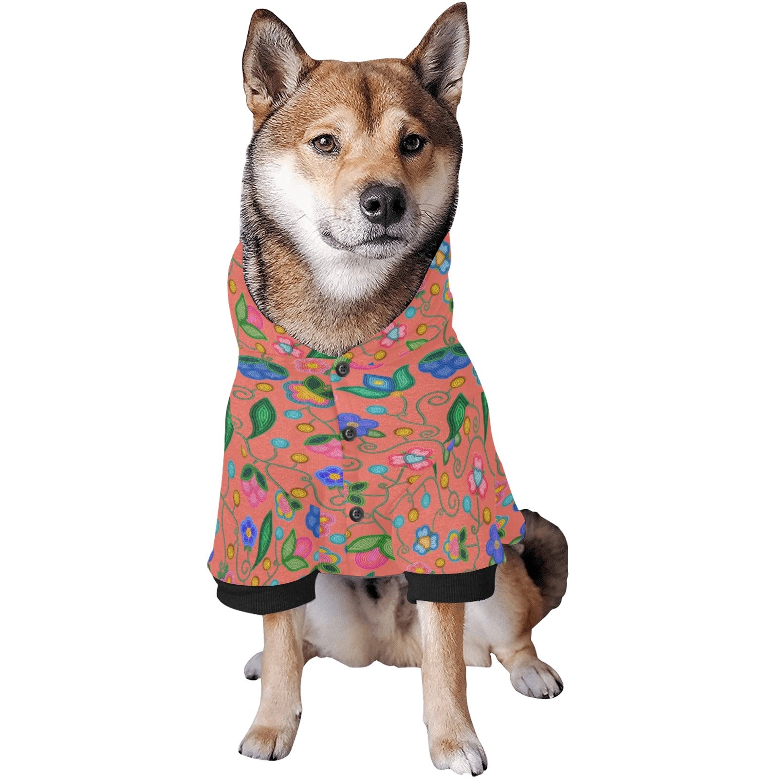 Skyberry Serenade Peach Pet Dog Hoodie