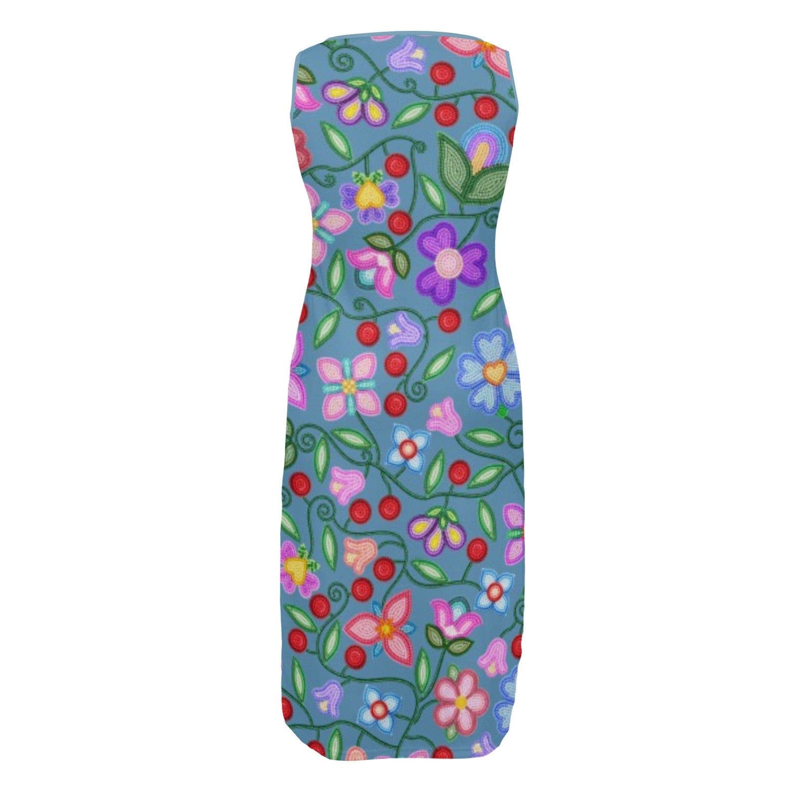 Petal Harmony River Phaedra Sleeveless Open Fork Long Dress