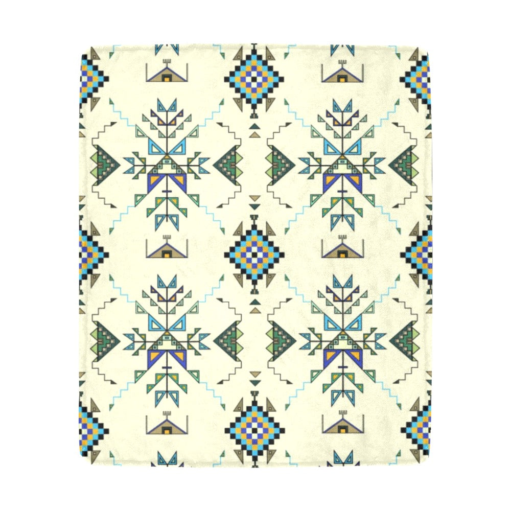 Bear Shield Cream Ultra-Soft Micro Fleece Blanket 50"x60"