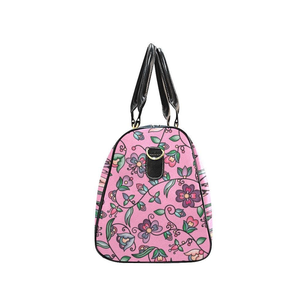 Amber Evening Garland Pink Waterproof Travel Bag/Small