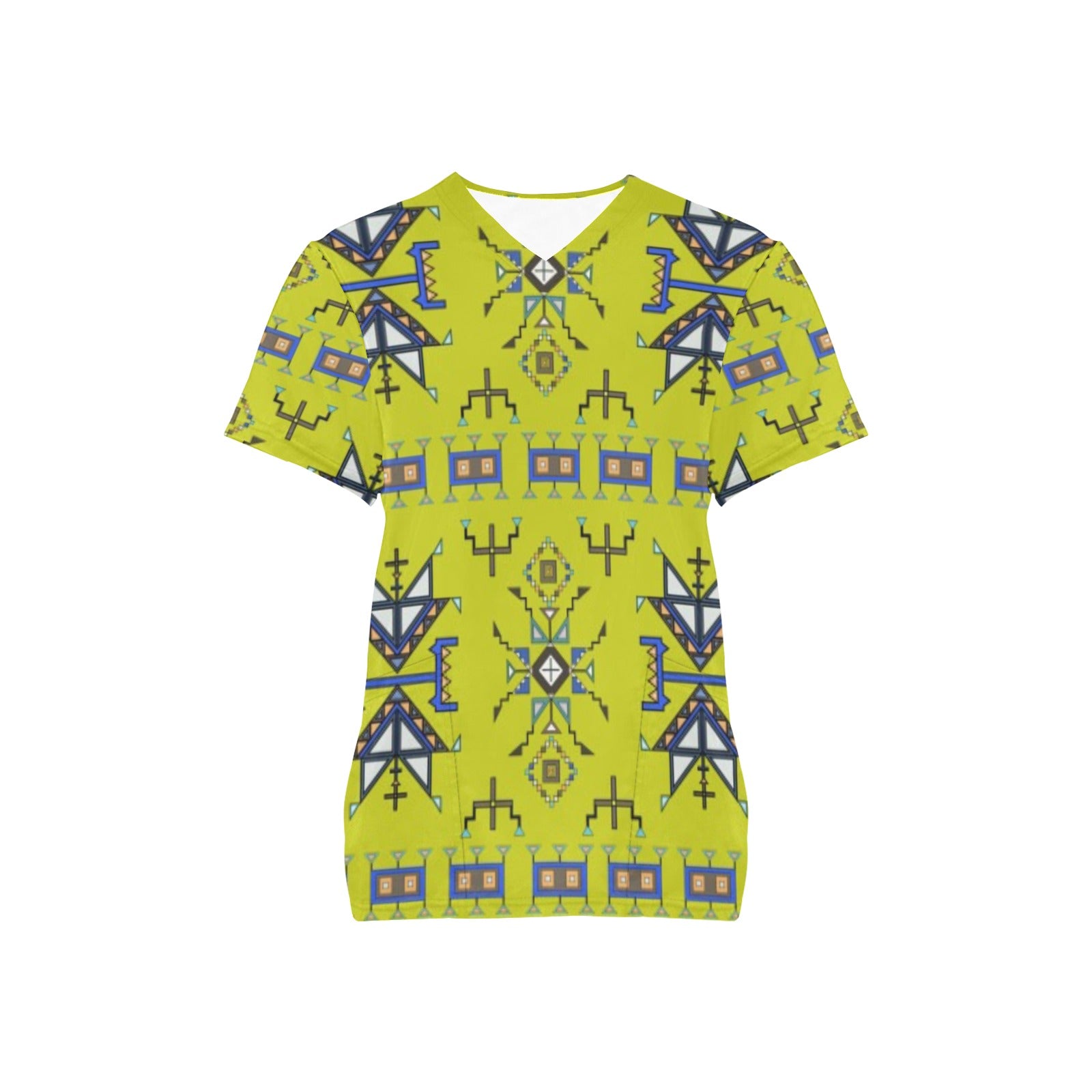 Eagle Strike Lime Scrub Top