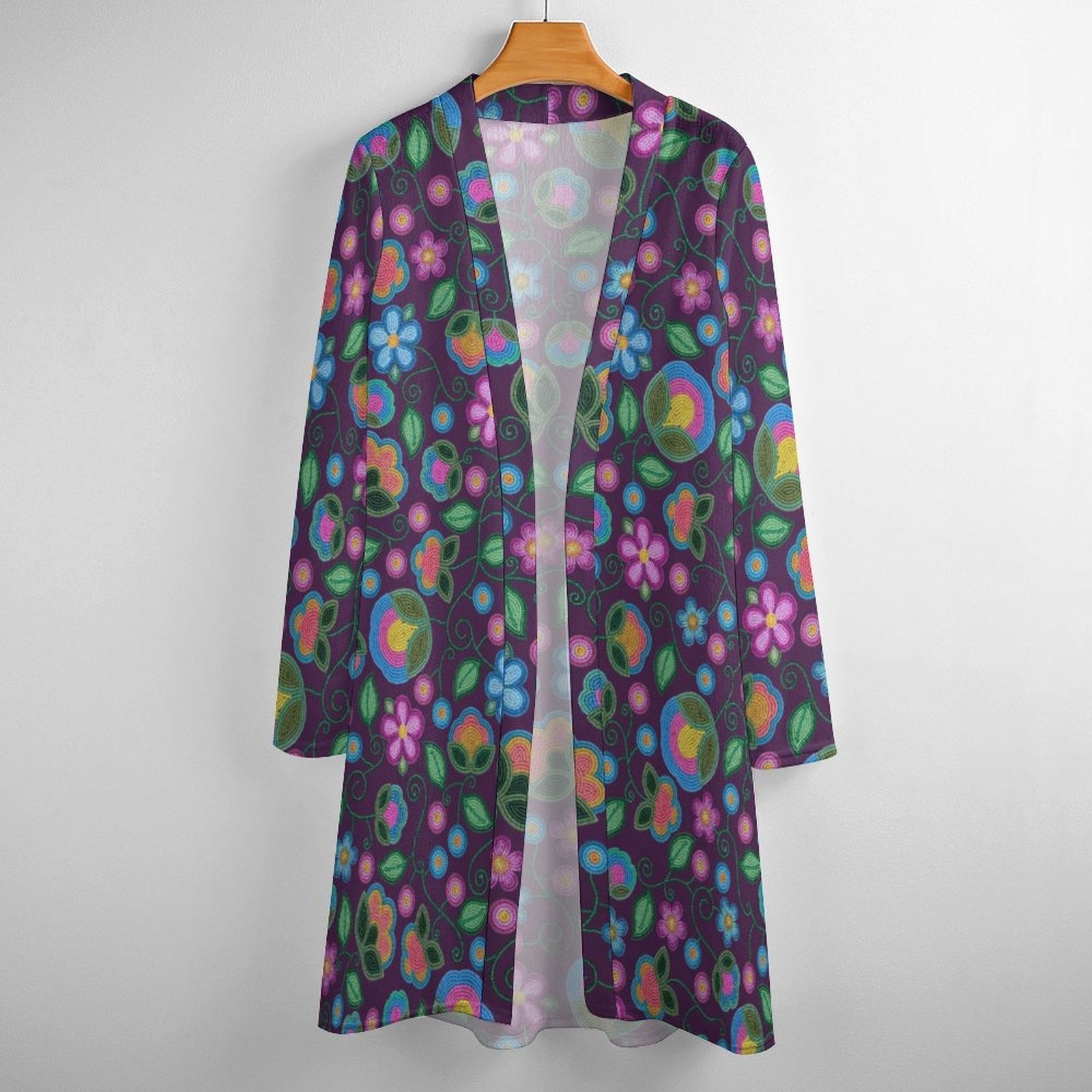 Turquoise Sunbeam Violet Cardigan