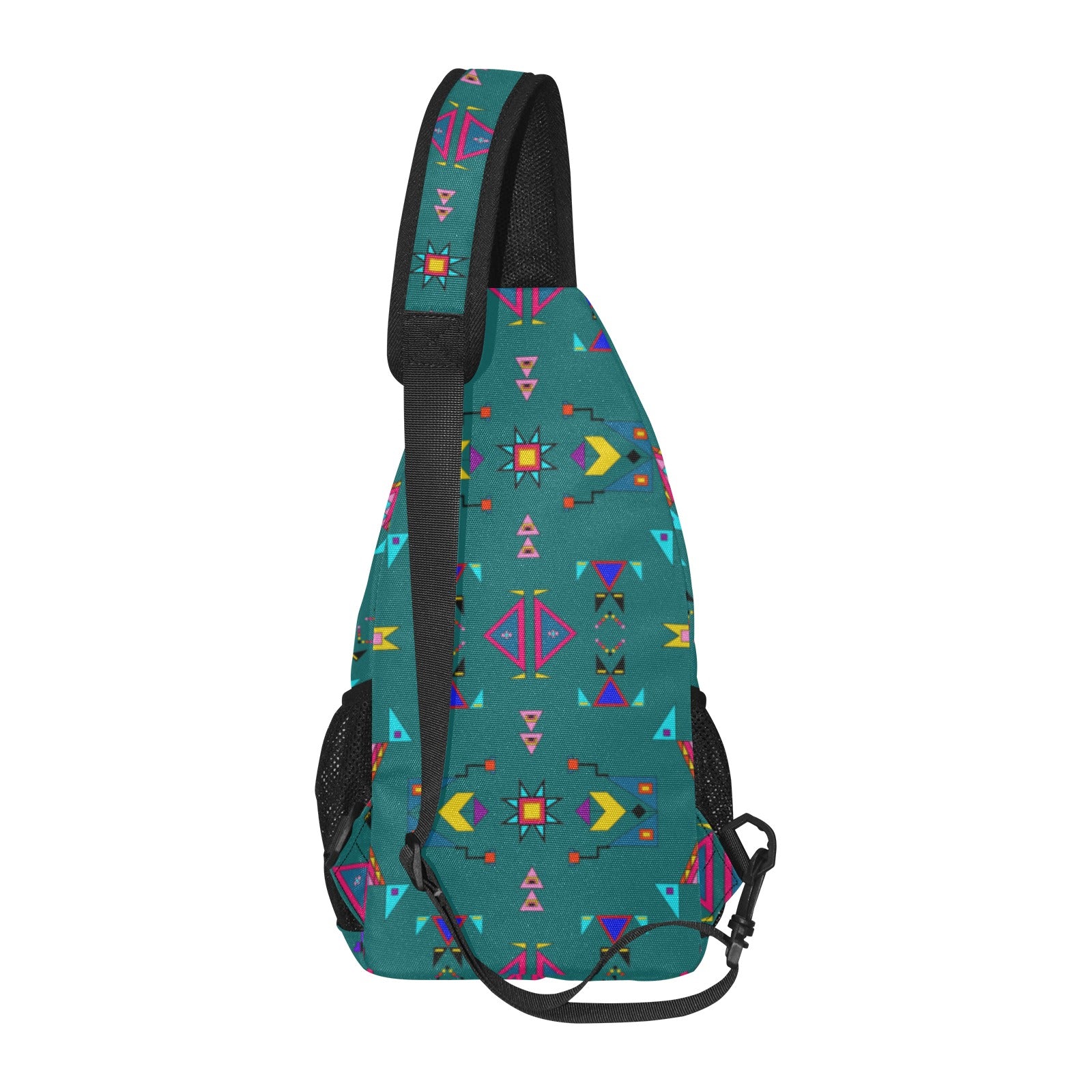 Enemy Territory Teal Chest Bag