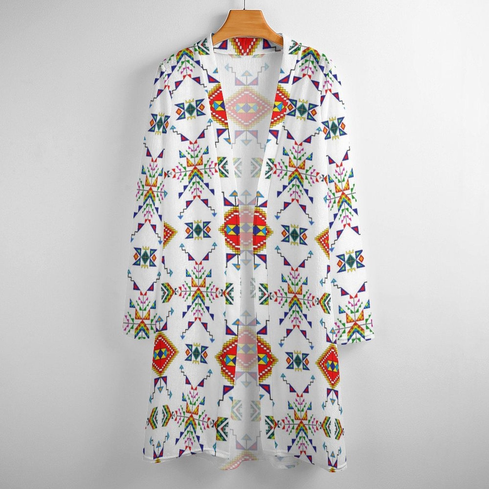 Buffalo Jump White Cardigan