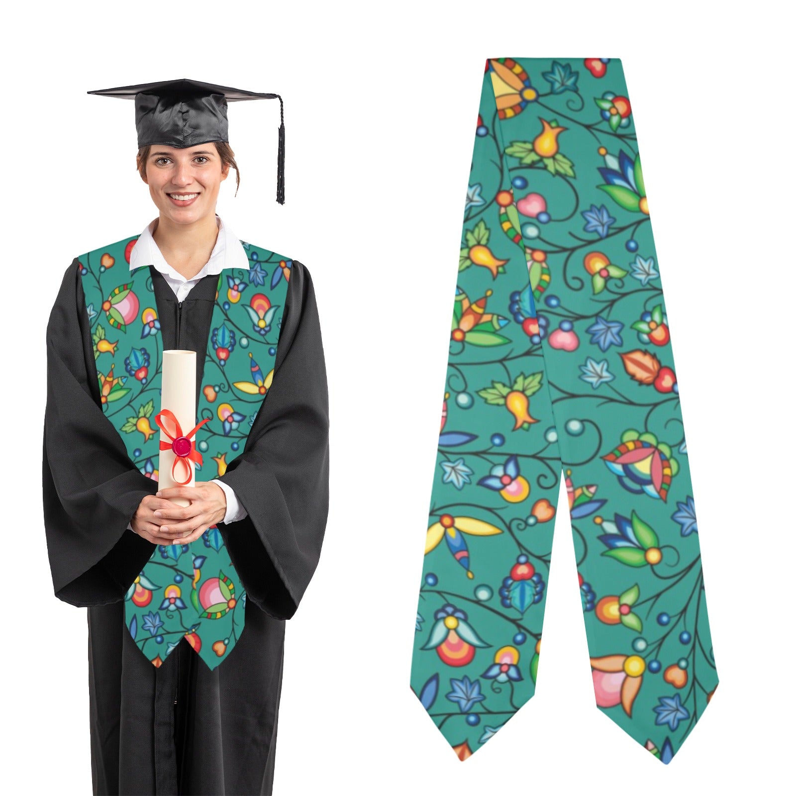 Prairie Plains Spirit Afternoon Sky Graduation Stole