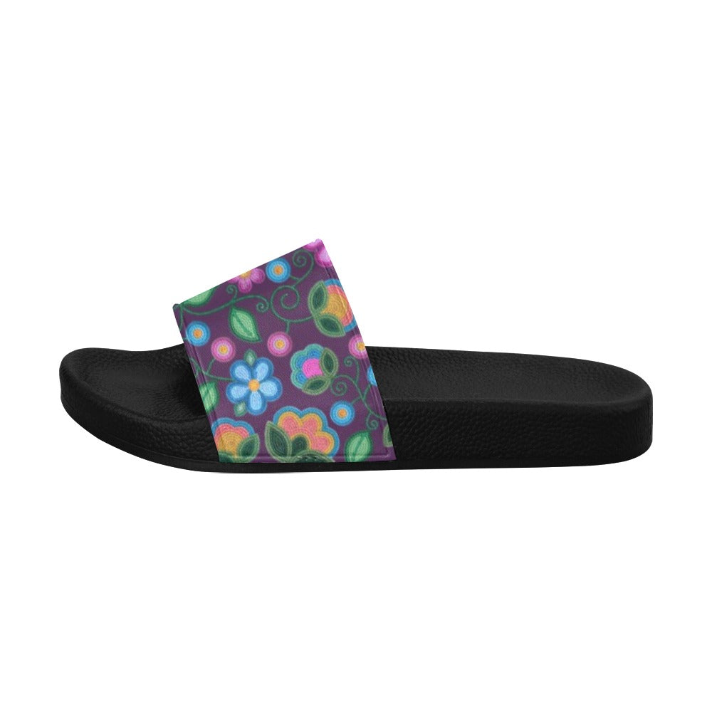 Turquoise Sunbeam Violet Men's Slide Sandals