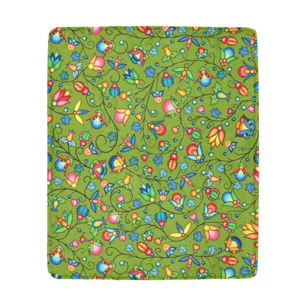 Prairie Plains Spirit Sweetgrass Ultra-Soft Micro Fleece Blanket 50"x60"