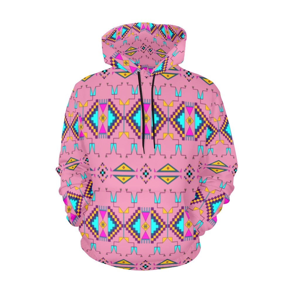 Rite of Passage Pink Hoodie for Men (USA Size)