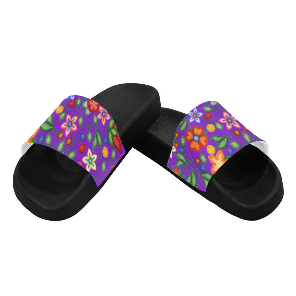 Morning Harmony Purple Women's Slide Sandals