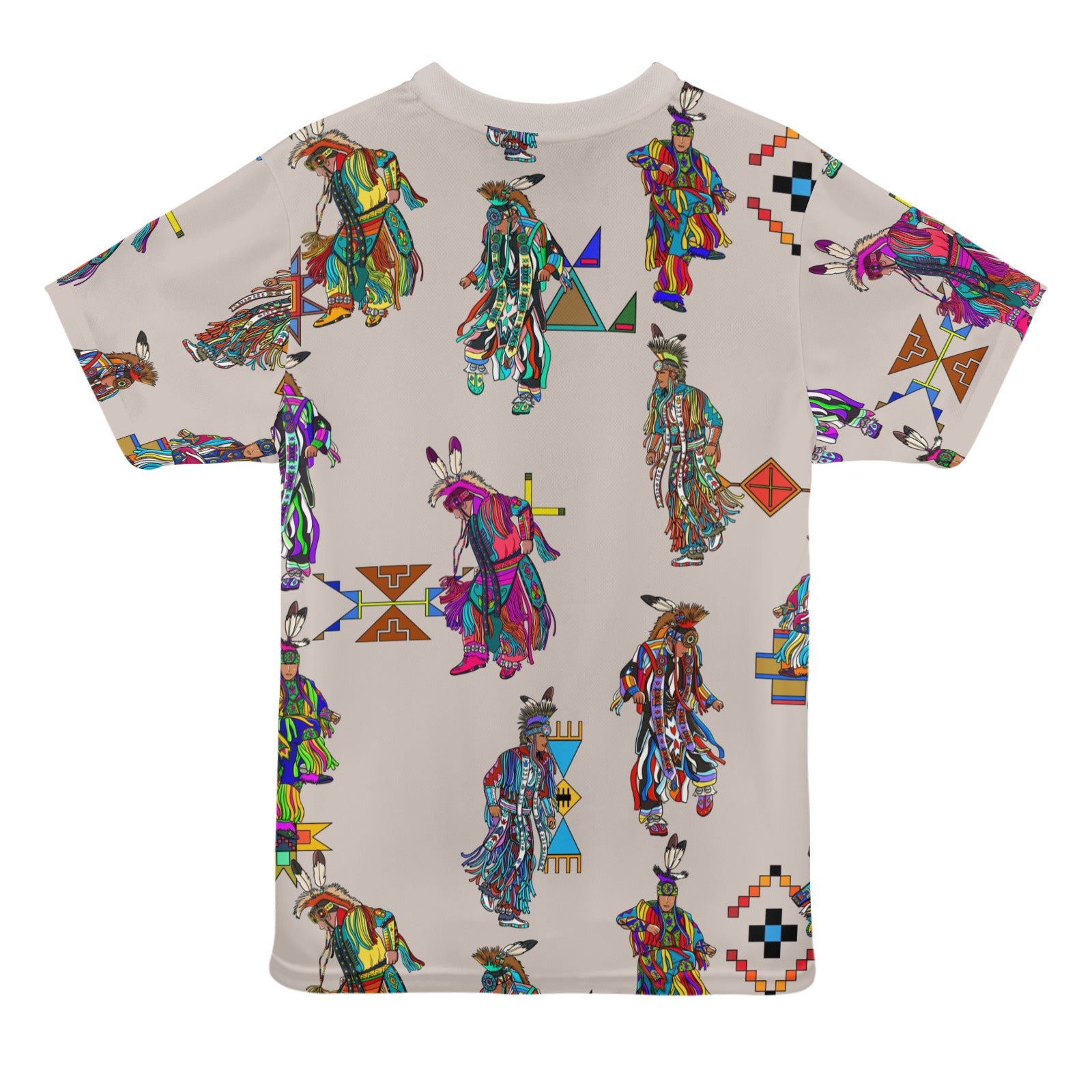 Men's Grass Dancers Muslin T-shirt for Women