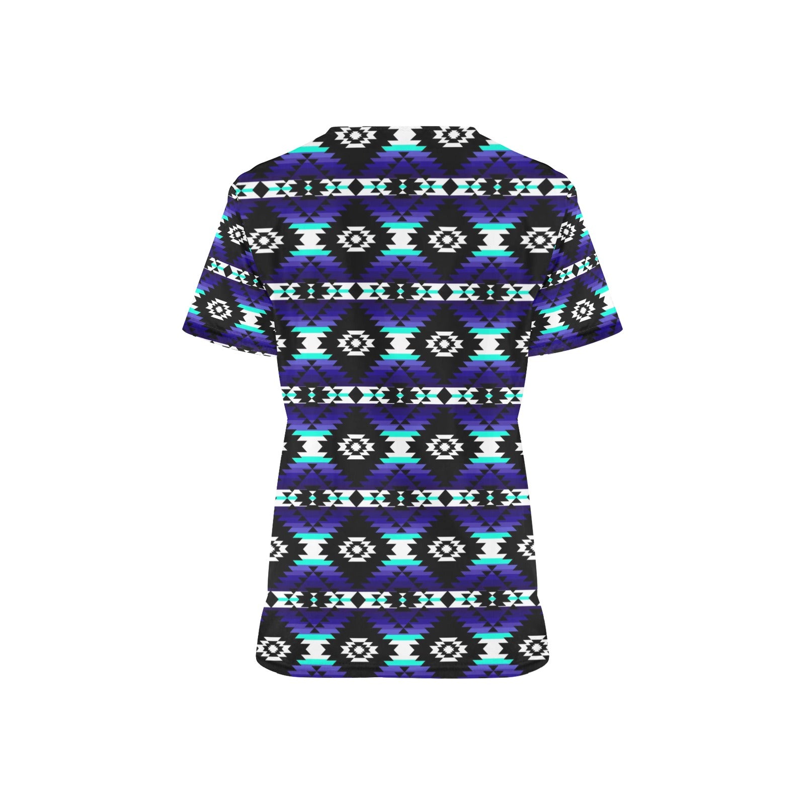 Cree Confederacy Midnight Scrub Top