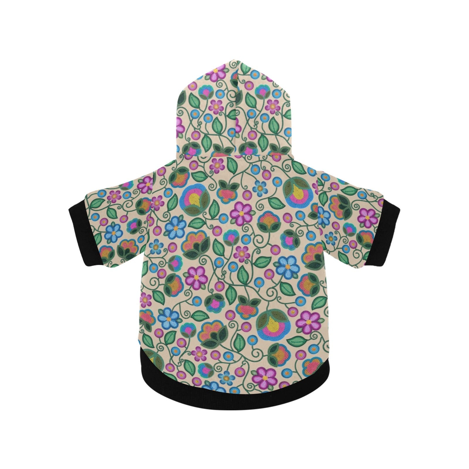 Turquoise Sunbeam Cream Pet Dog Hoodie