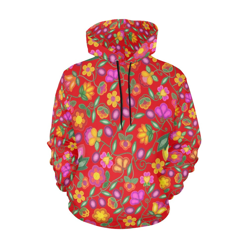 Boreal Bounty Red Hoodie for Men (USA Size)