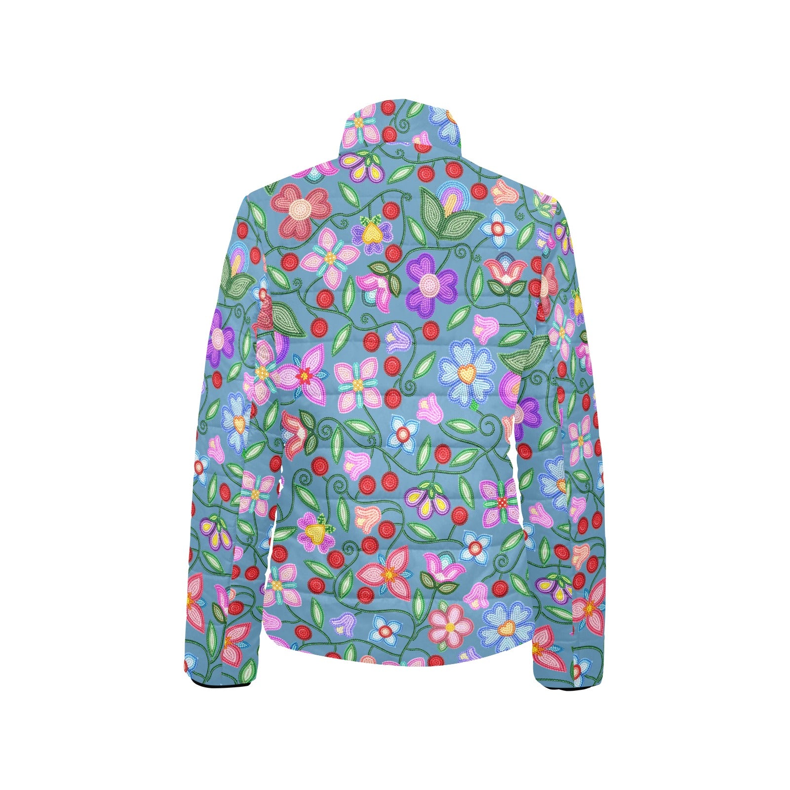 Petal Harmony River Women's Stand Collar Padded Jacket