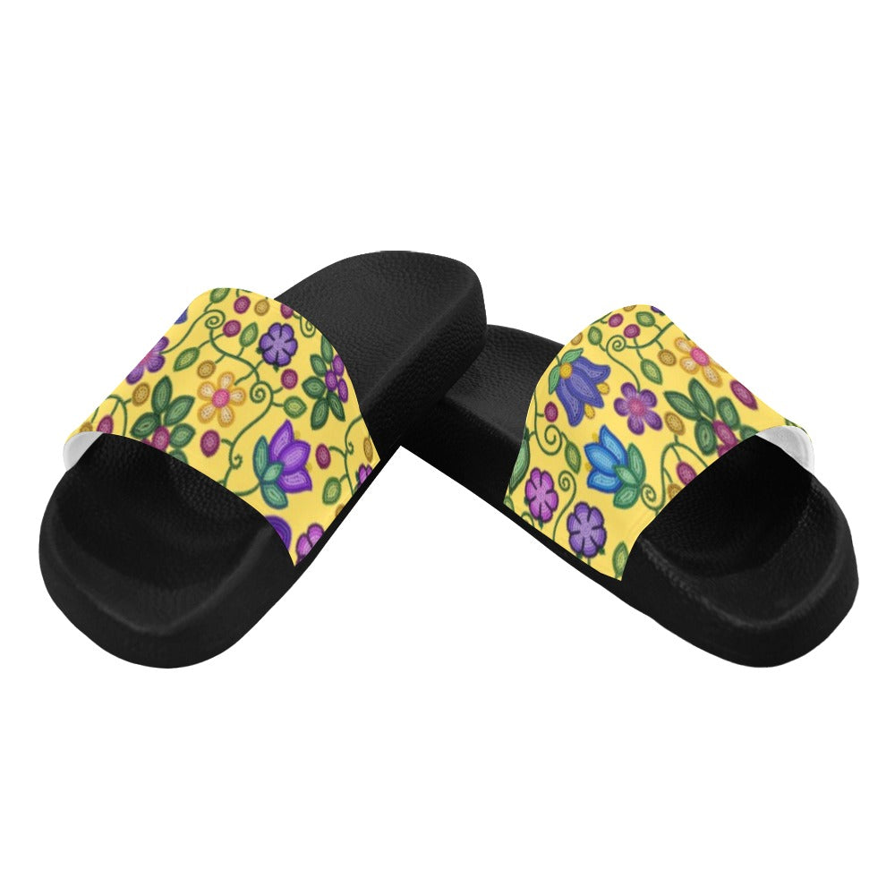 Bloom Uplift Yellow Men's Slide Sandals