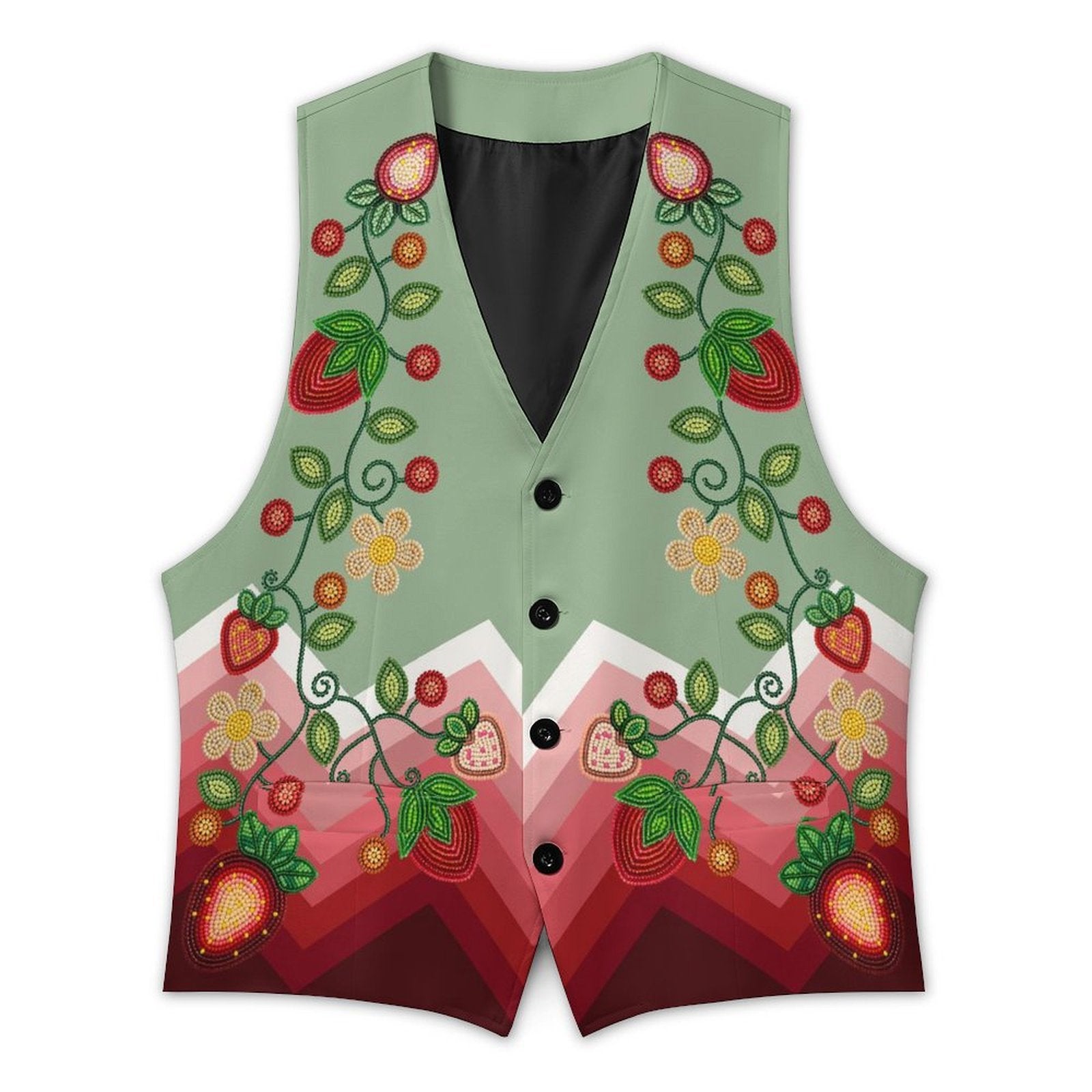 Berry Garden Women's Sleeveless Suit Vest
