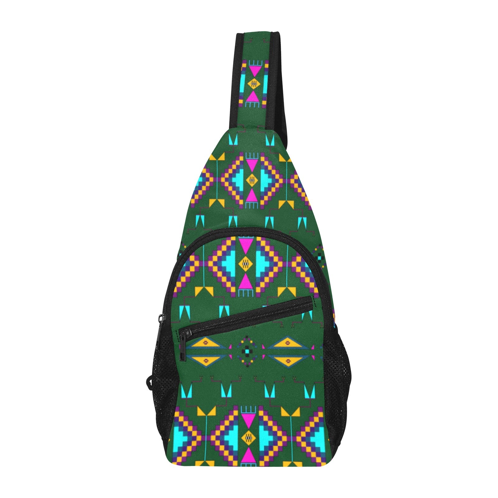 Rite of Passage Squash Leaf Chest Bag
