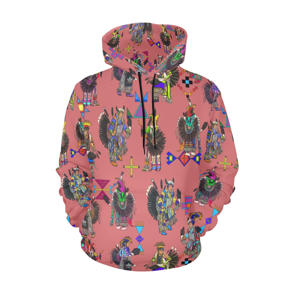 Men's Tradish Dancers Terra Cotta Hoodie for Men (USA Size)
