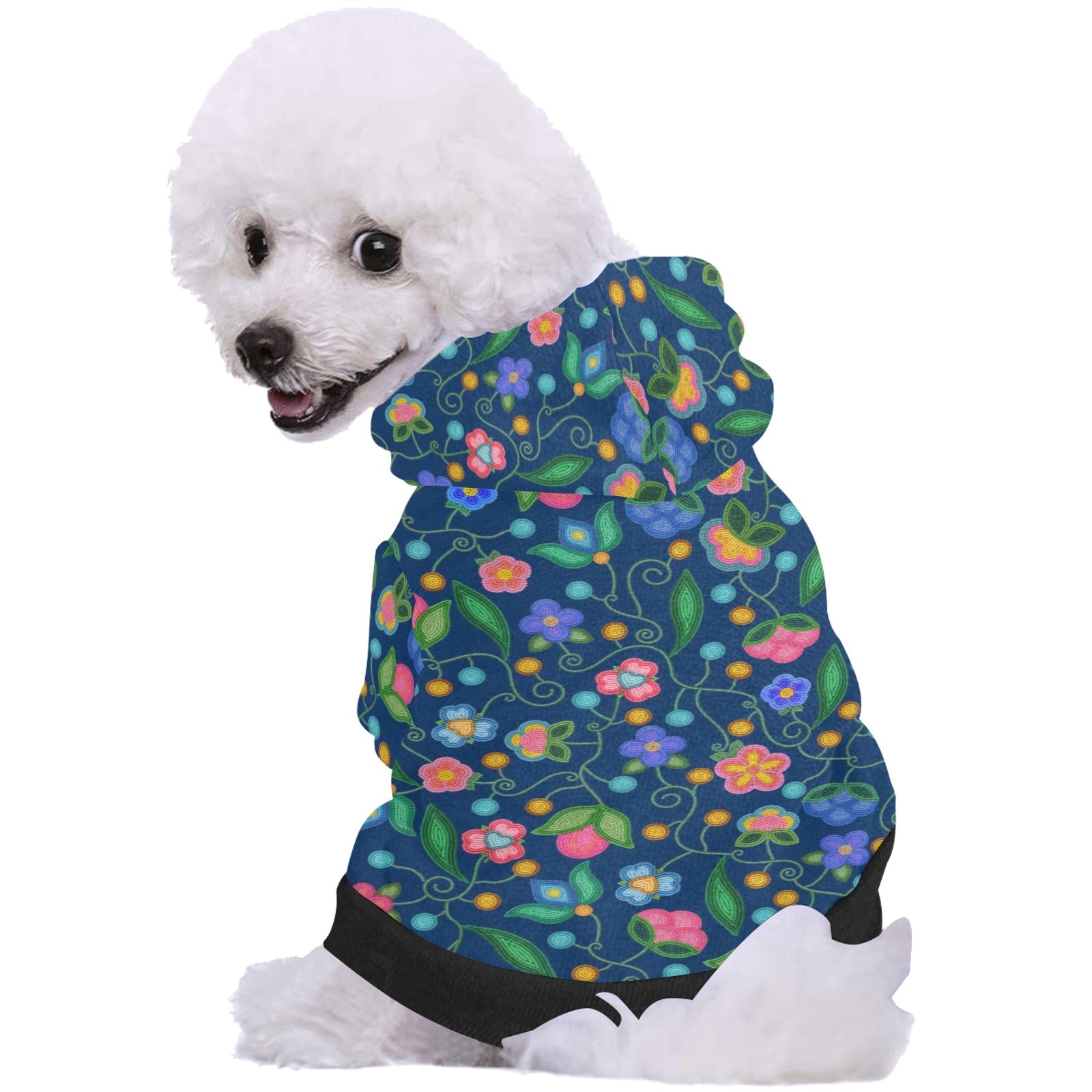 Skyberry Serenade Navy Pet Dog Hoodie