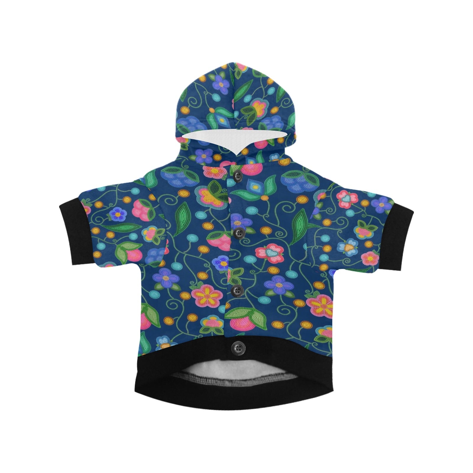Skyberry Serenade Navy Pet Dog Hoodie
