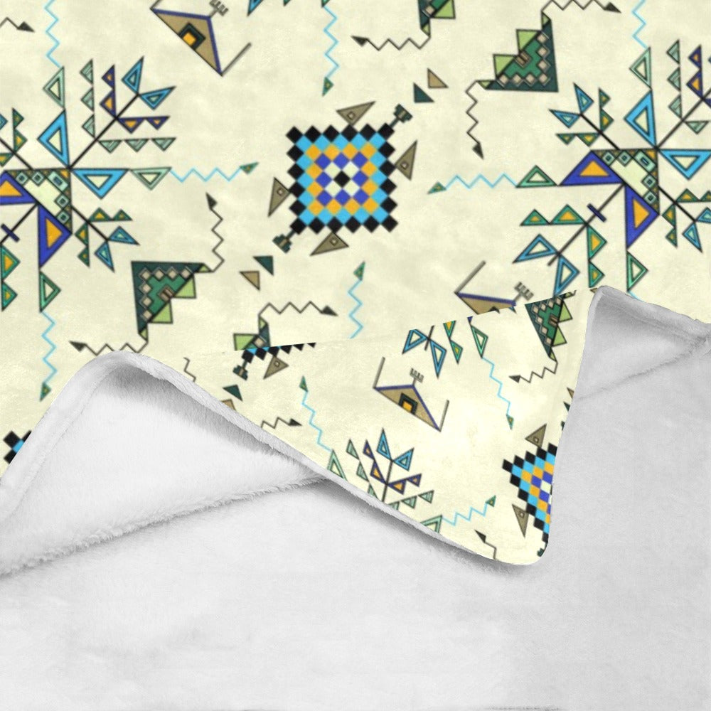 Bear Shield Cream Ultra-Soft Micro Fleece Blanket 60"x80"