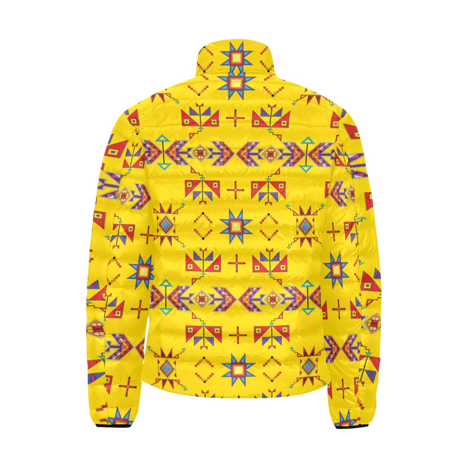 Scattered Generations Maize Men's Padded Jacket