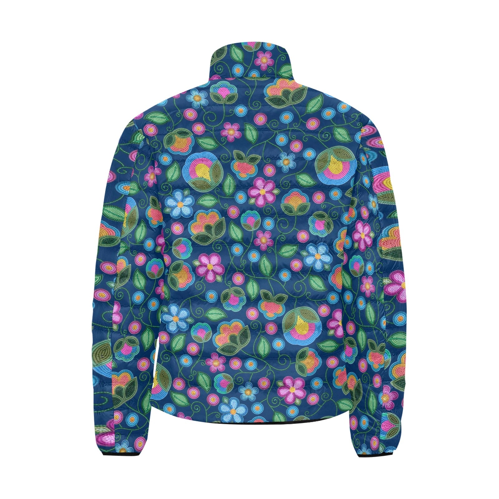 Turquoise Sunbeam Blue Men's Padded Jacket