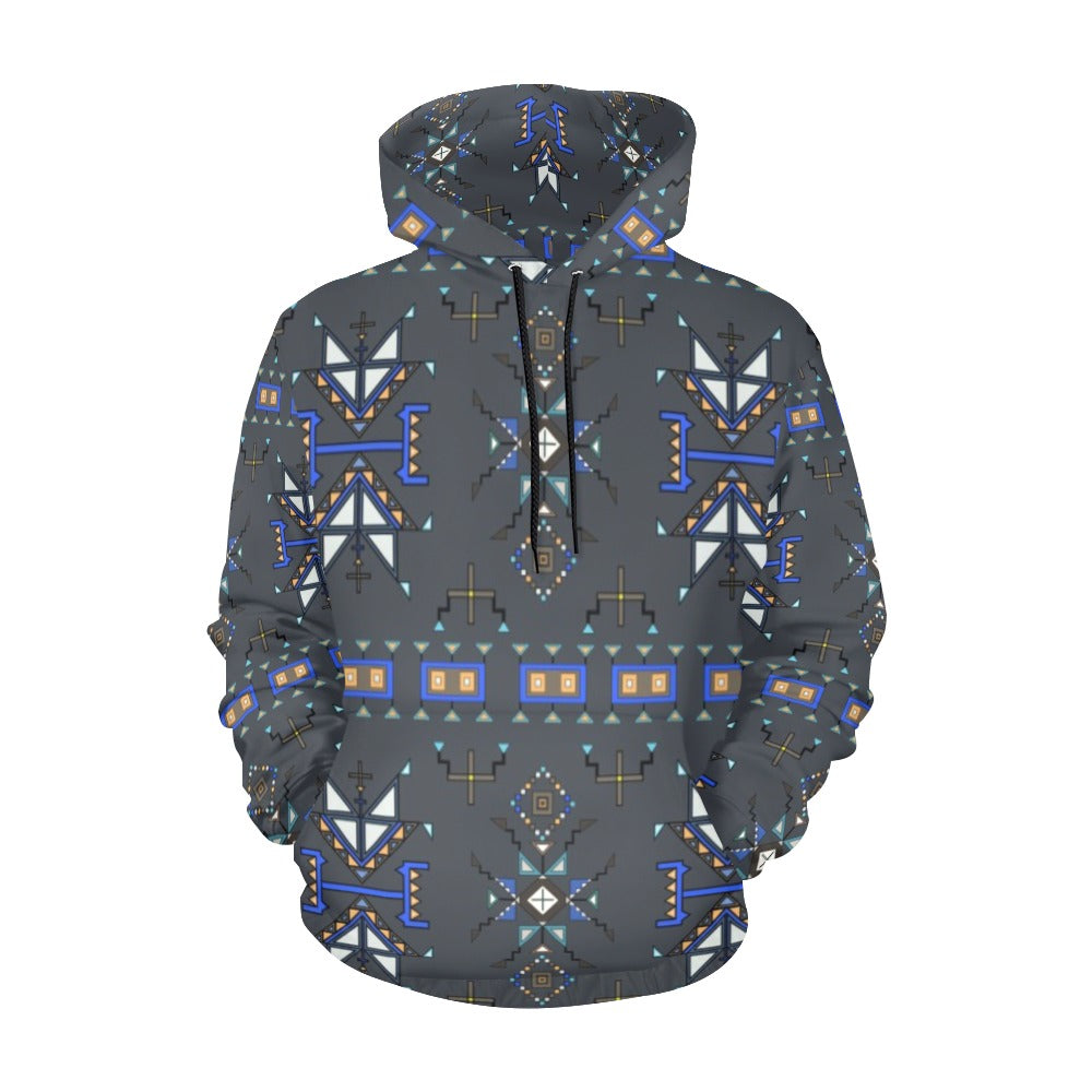 Eagle Strike Gray Hoodie for Men (USA Size)